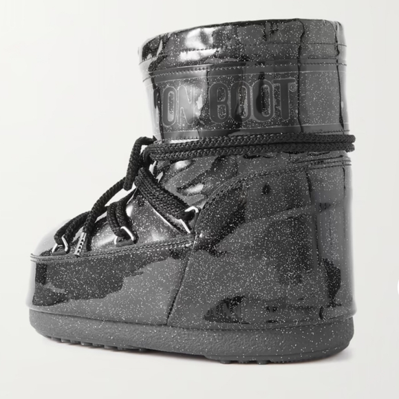 Moon Boot Glitter Icon Boots Moon Boots Glitter Snow Boots - Picture 5 of 7